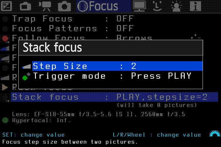 Stack Focus